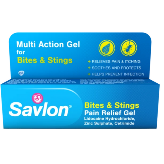 Savlon Bites & Stings Gel 20g x 2
